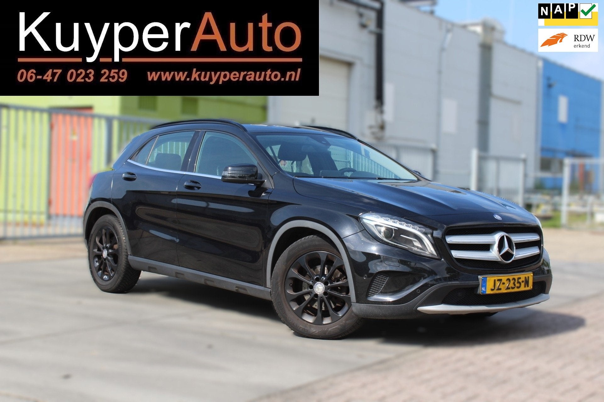 Mercedes-Benz GLA-klasse 180 Ambition nette automaat nap HAL, Gebruikt, Euro 6, 4 cilinders, 715 kg