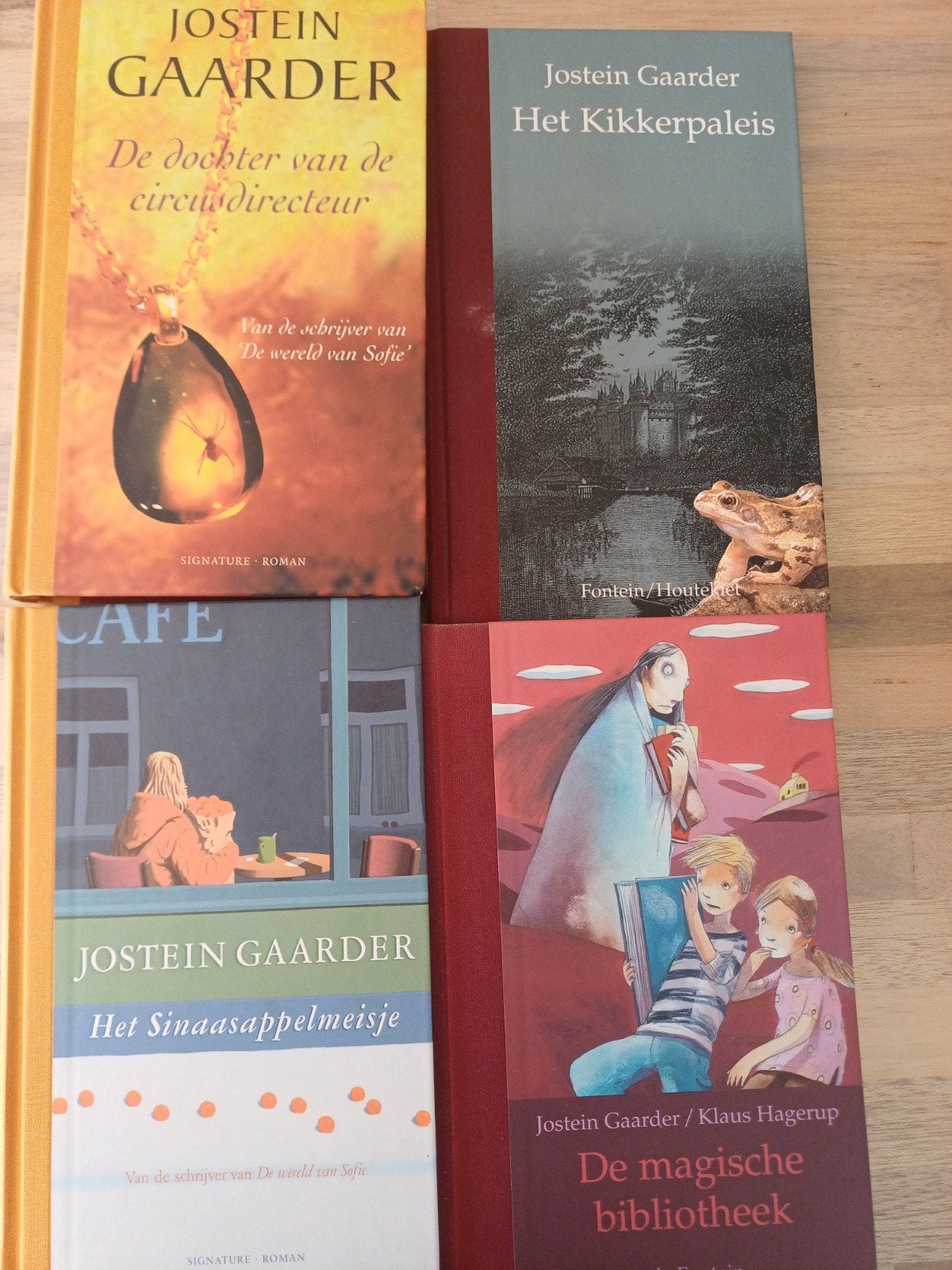 JOSTEIN Gaarder. Div prachtige titels uit Noorwegen, Ophalen of Verzenden, Zo goed als nieuw, Jostein Gaarder., Fictie algemeen