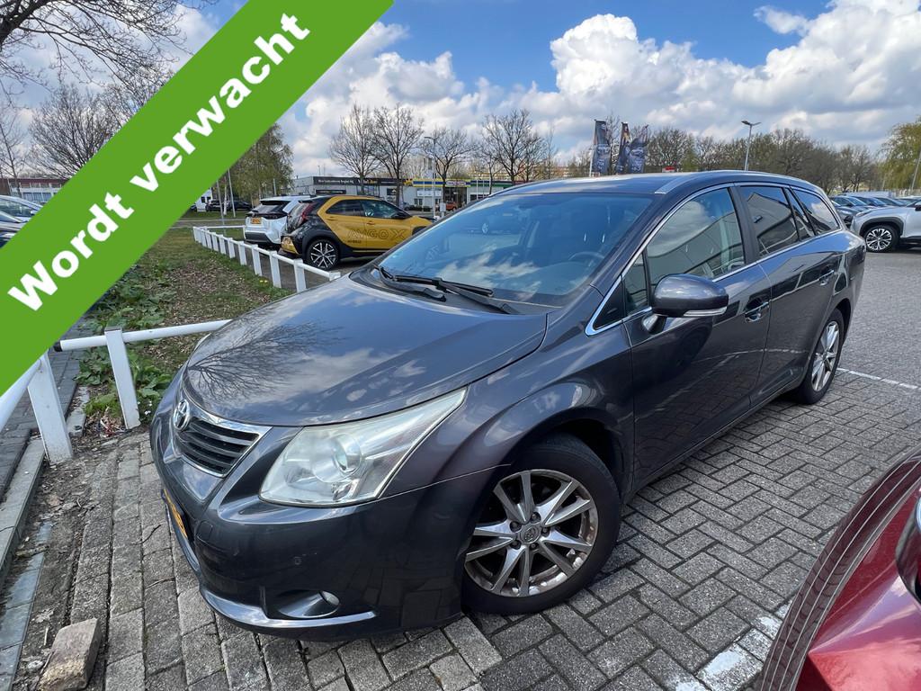 Toyota Avensis wagon 1.8 VVTi Business NAVI/CRUISE/ECC/CAMER, Auto's, Euro 5, Zwart, 4 cilinders, Origineel Nederlands