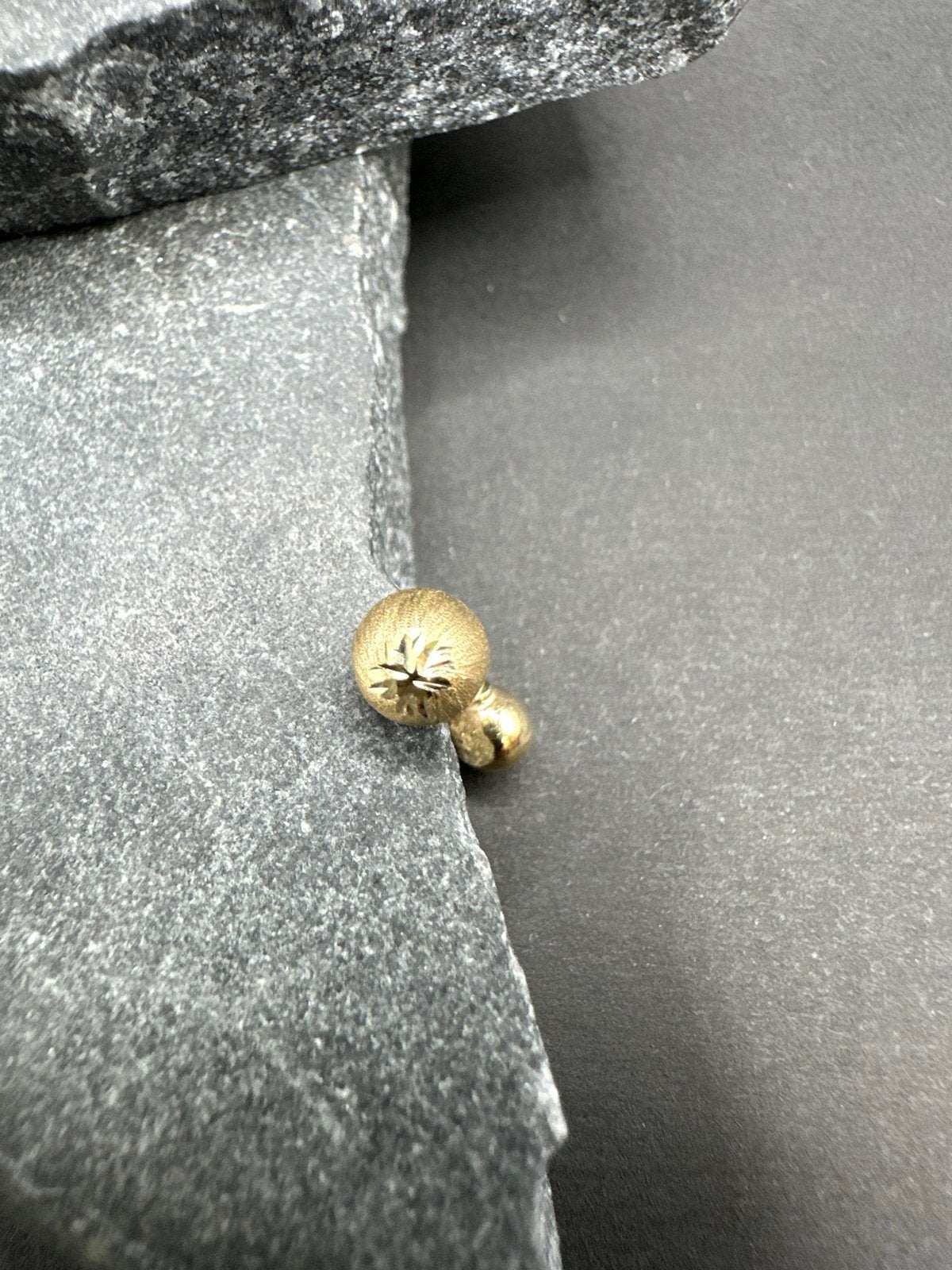 14k Gouden Navelpiercing, Ophalen of Verzenden, Nieuw, Goud, Navelpiercing