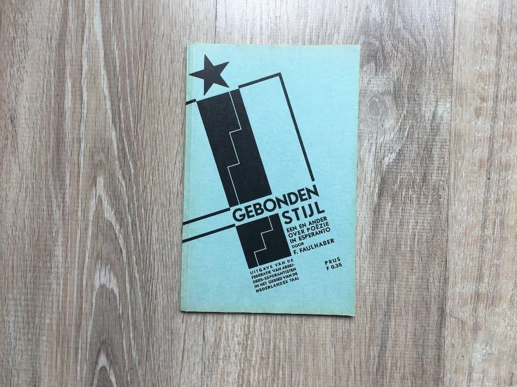 taal poezie Esperanto stijl Nederland, Boeken, Verzenden, Gamma, Zo goed als nieuw, Niet van toepassing