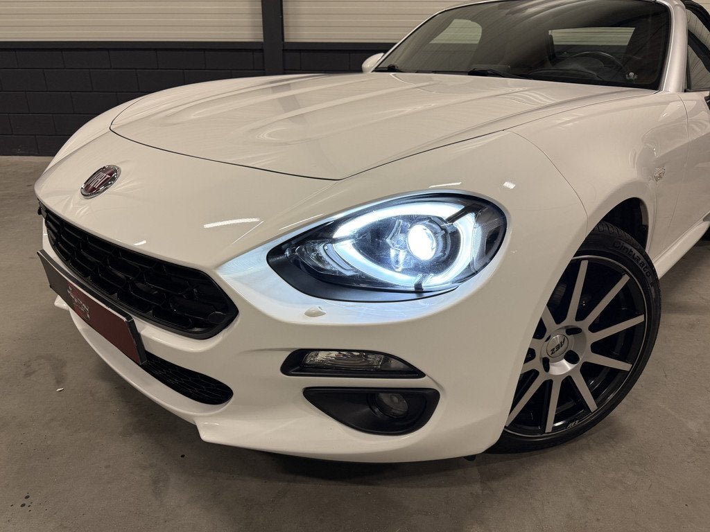 Fiat 124 Spider 1.4 MultiAir Turbo Lusso LED/LEER/BOSE/CAMER, Auto's, 1025 kg, Achterwielaandrijving, Gebruikt, Euro 6