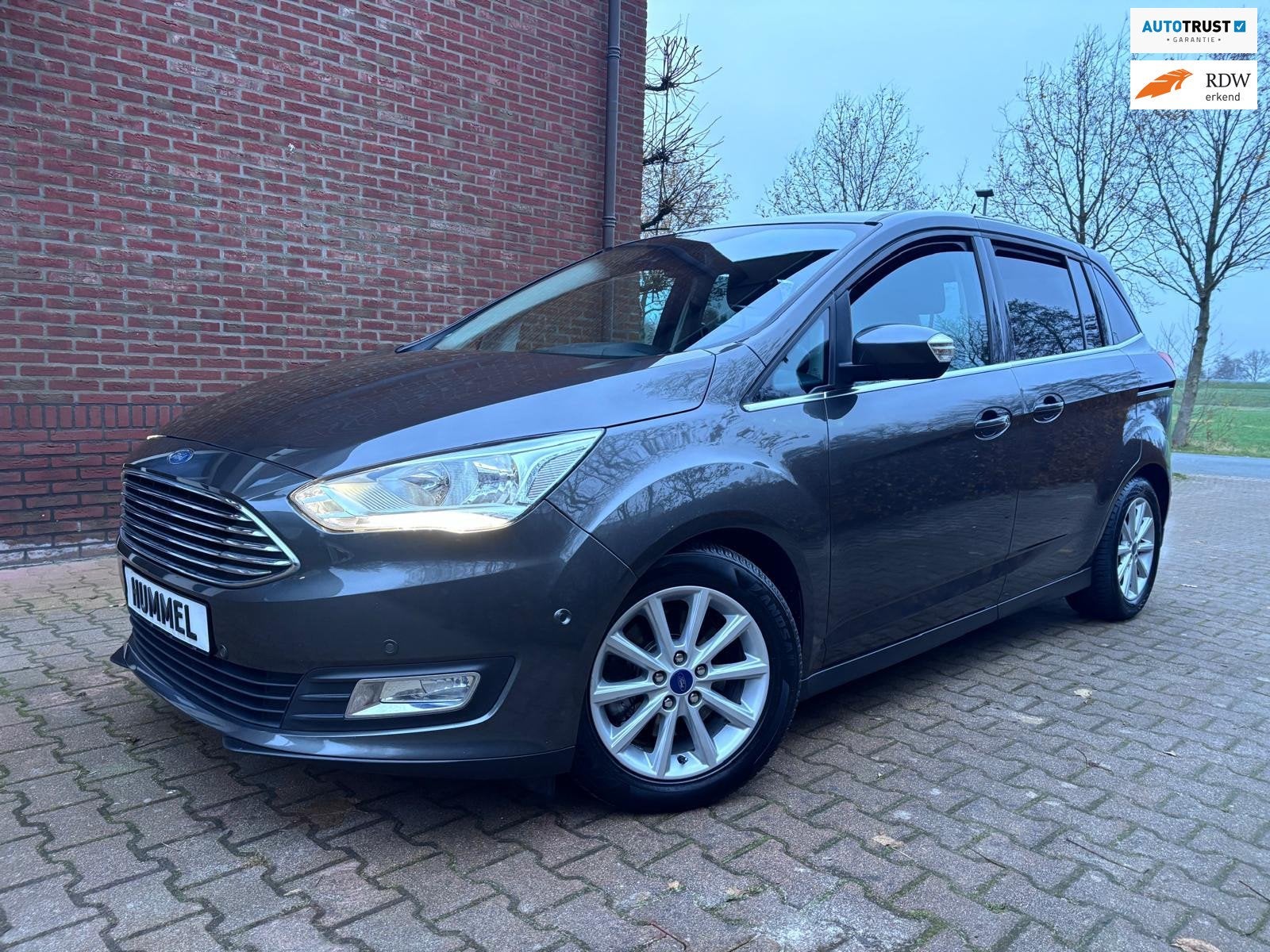 Ford Grand C-Max 1.0 Titanium, Voorwielaandrijving, 745 kg, Gebruikt, Zwart