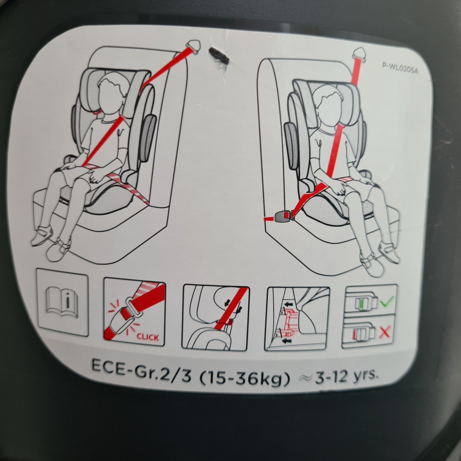 Joie Kinderautostoel - Tweedehands, 15 t/m 36 kg, Verstelbare rugleuning, Ophalen, Overige merken