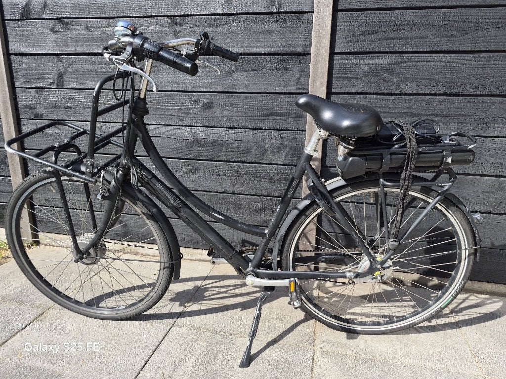 Batavus elektrische transportfiets 59 cm, Fietsen en Brommers, 59 cm of meer, Ophalen, Gebruikt, Batavus