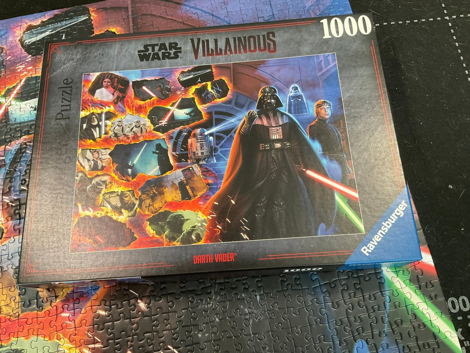 Ravensburger puzzel Villainous Stars Wars Darth Vader, Ophalen of Verzenden, Zo goed als nieuw, Overige typen