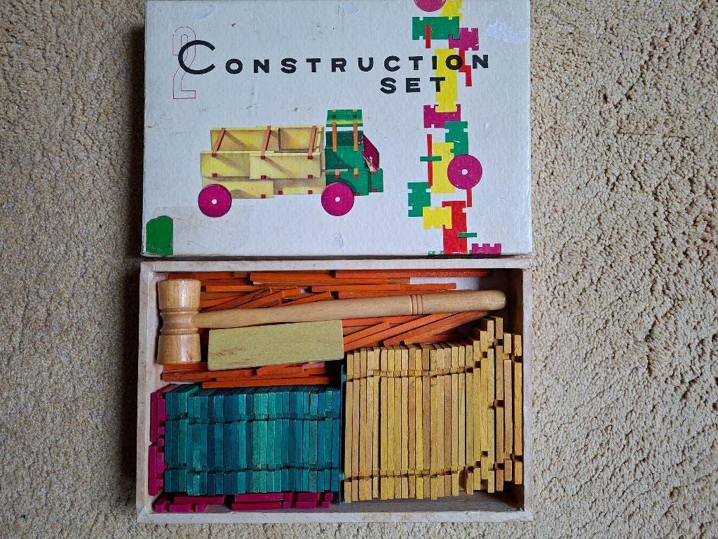 Chinese constructiesets, meccano van hout, Ophalen of Verzenden, Gebruikt