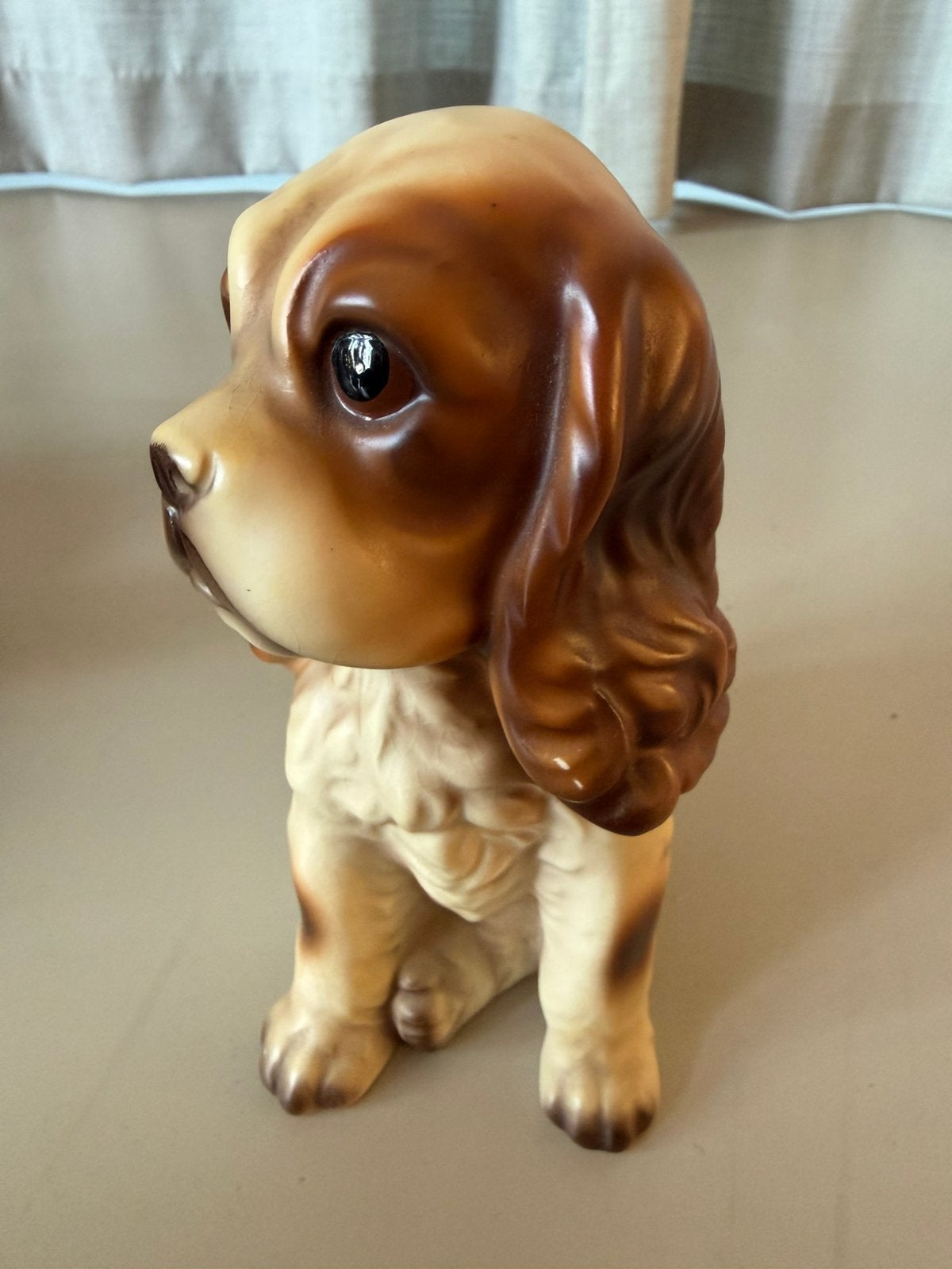 Vintage beeldje Cocker Spaniël puppy | Japan 1950-1960., Verzamelen, Ophalen of Verzenden, Zo goed als nieuw, Dier