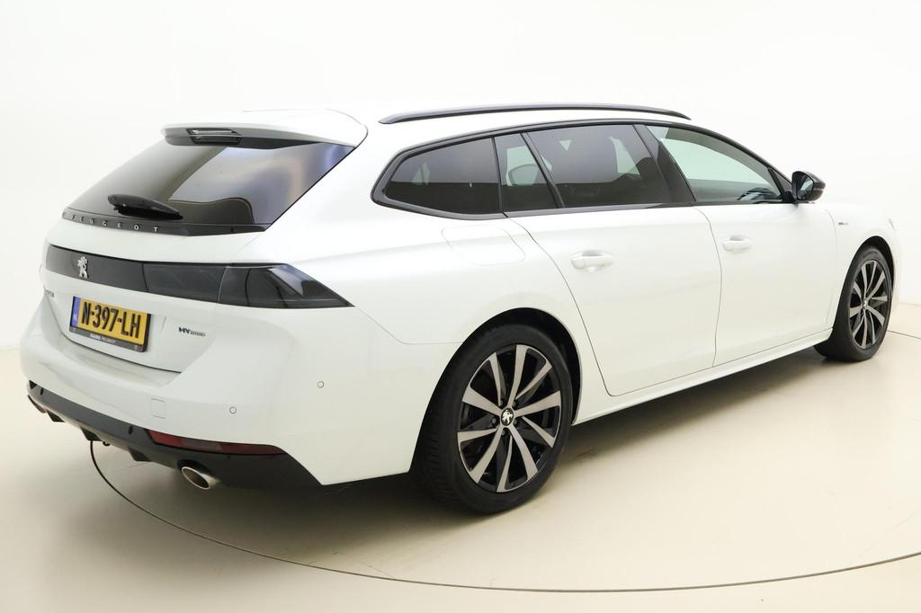 Peugeot 508 SW 1.6 HYbrid Blue Lease GT Line 225pk | Climate, Auto's, Peugeot, 745 kg, Gebruikt, 4 cilinders, Automatische klimaatregeling