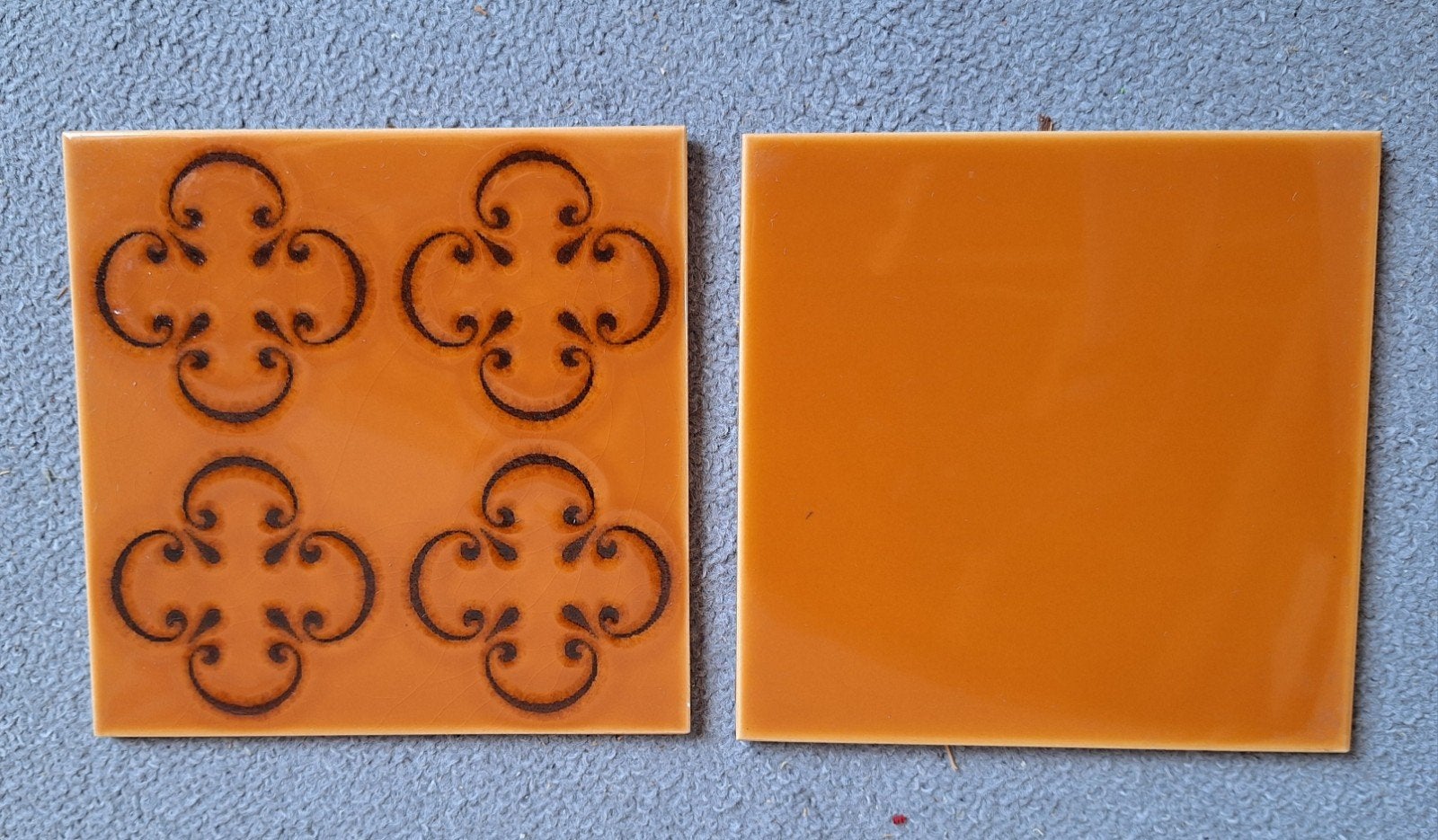 Mosa vintage tegels, oranje, 15 x 15 cm, 30 st, Doe-het-zelf en Verbouw, Tegels, Ophalen, Keramiek, Overige typen, Nieuw