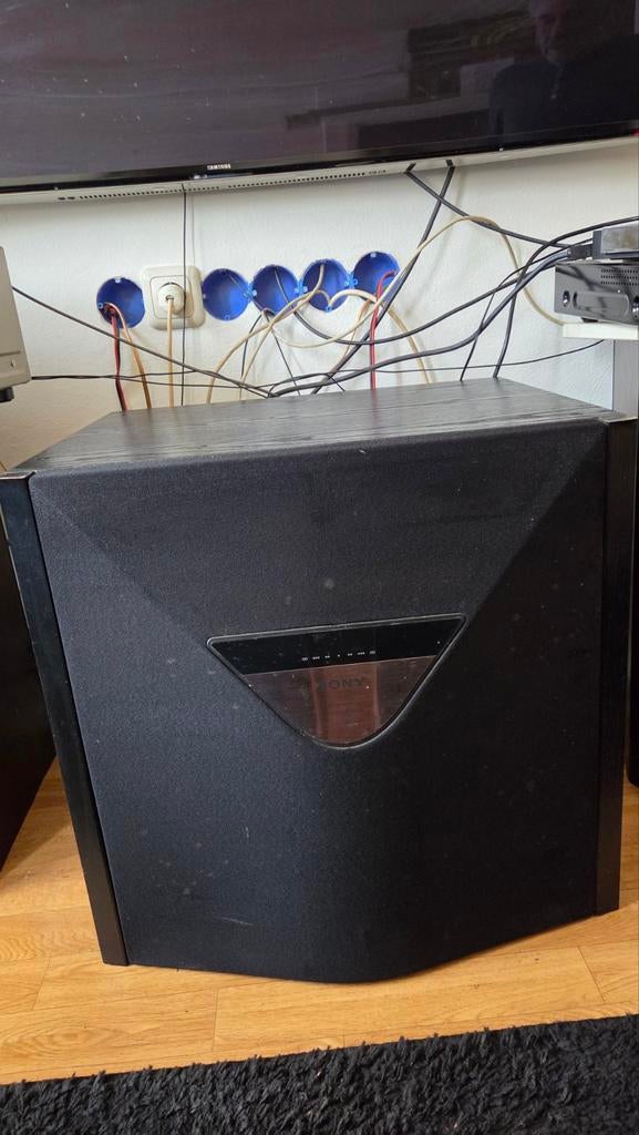 Subwoofer Sony SS W571E, Audio, Tv en Foto, Luidsprekers, Gebruikt, Subwoofer, Ophalen of Verzenden, Sony