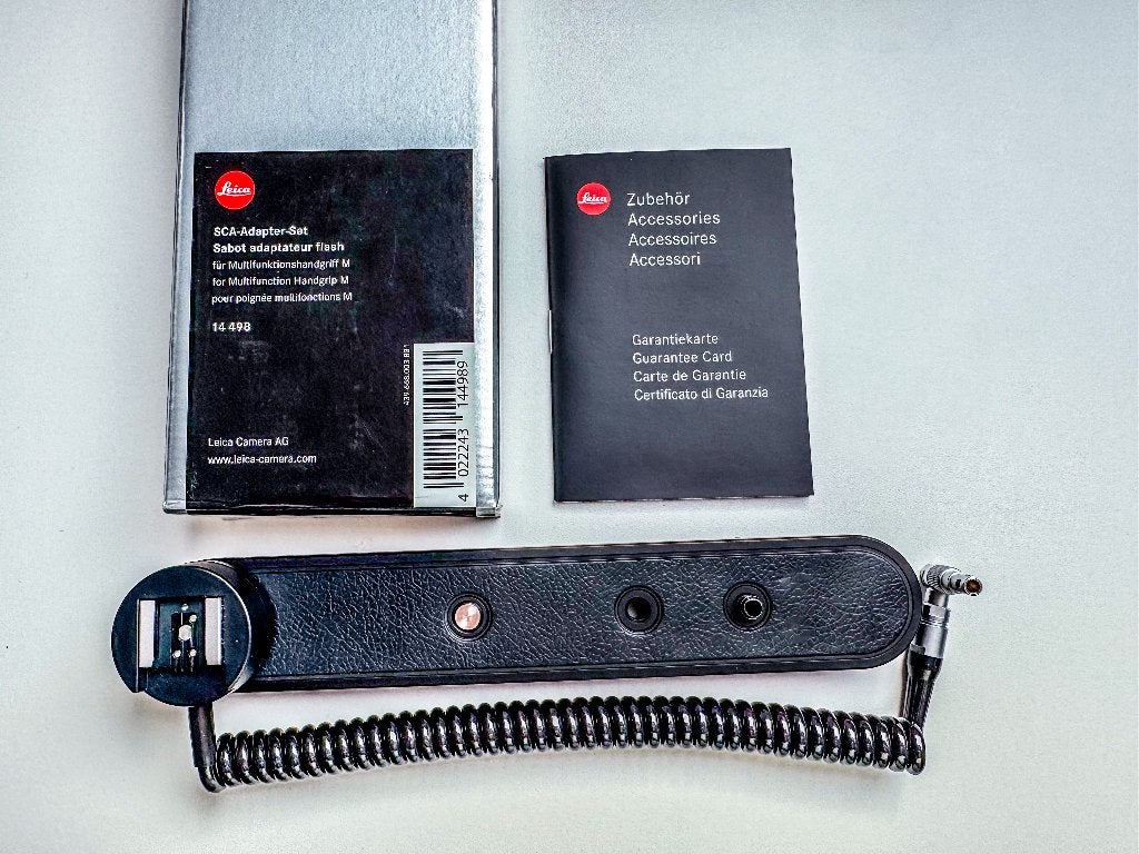 Leica SCA-Adapter voor Multi-Function Handgrip M (TYP 240), Overige merken, Kantelbaar, Leica, Ophalen of Verzenden
