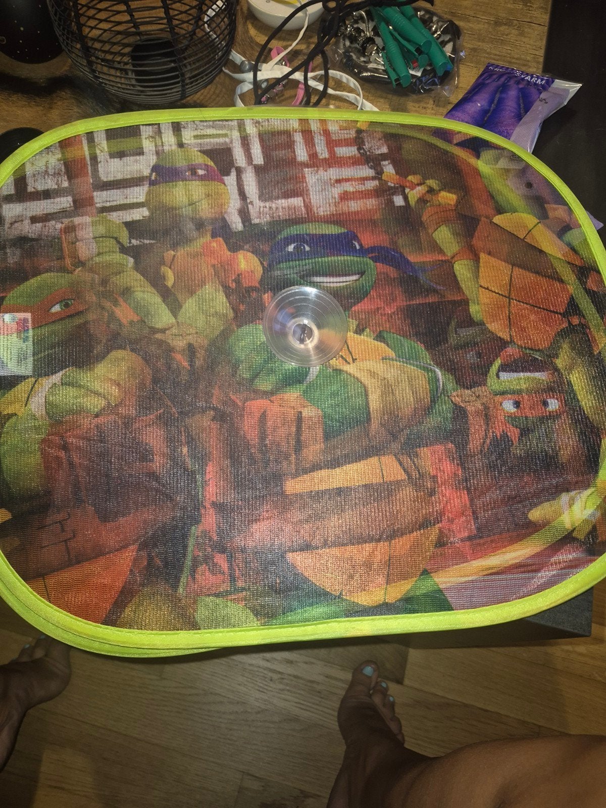 zonwering met ninja turtels gratis (alleen verzende, Ophalen of Verzenden