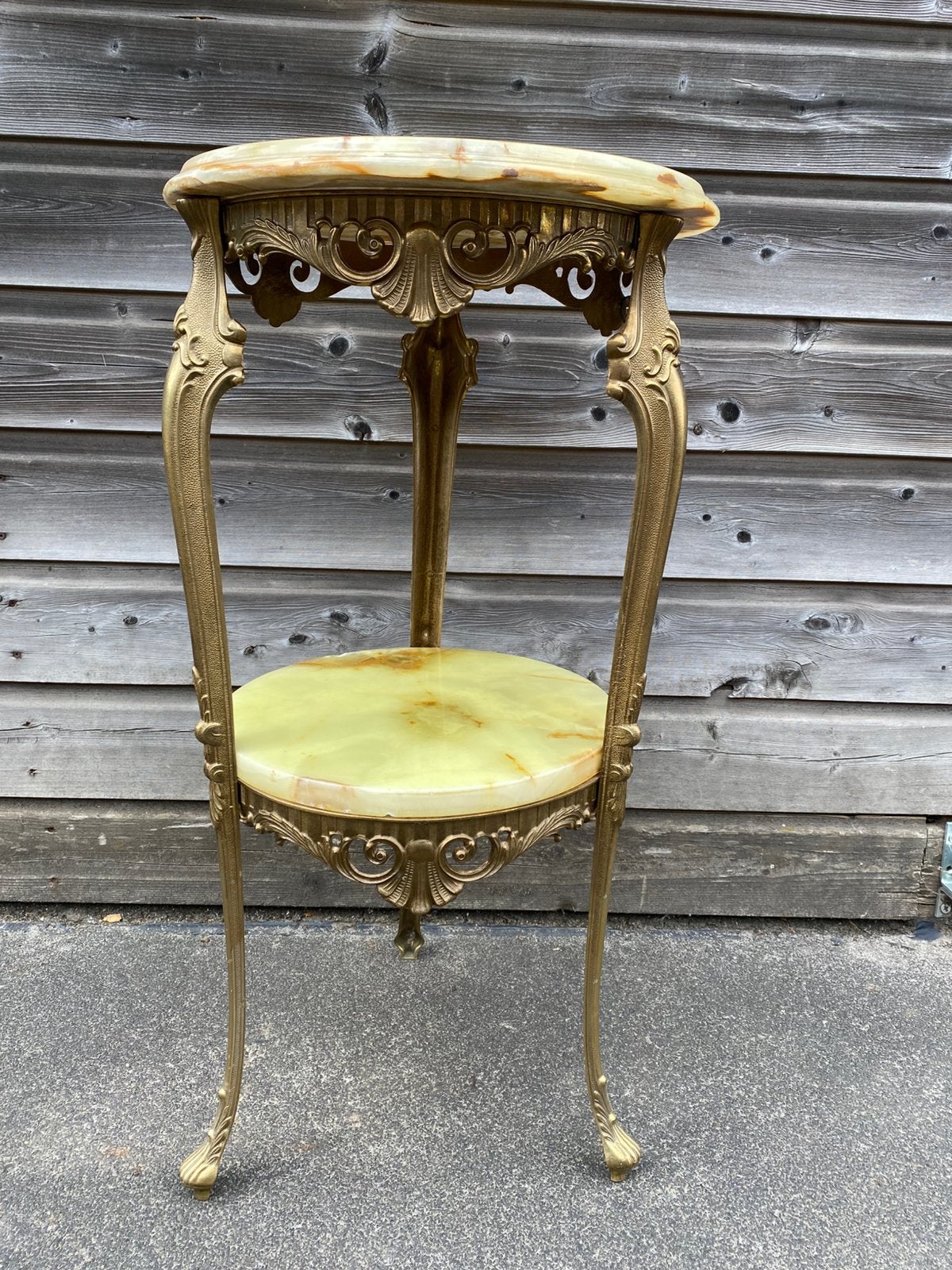Mid-century bijzettafel, Ophalen