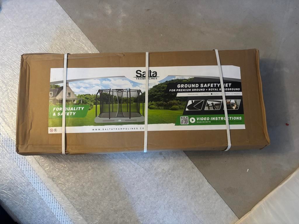 Veiligheidsnet Trampoline Salta 305x214cm, Ophalen, Nieuw