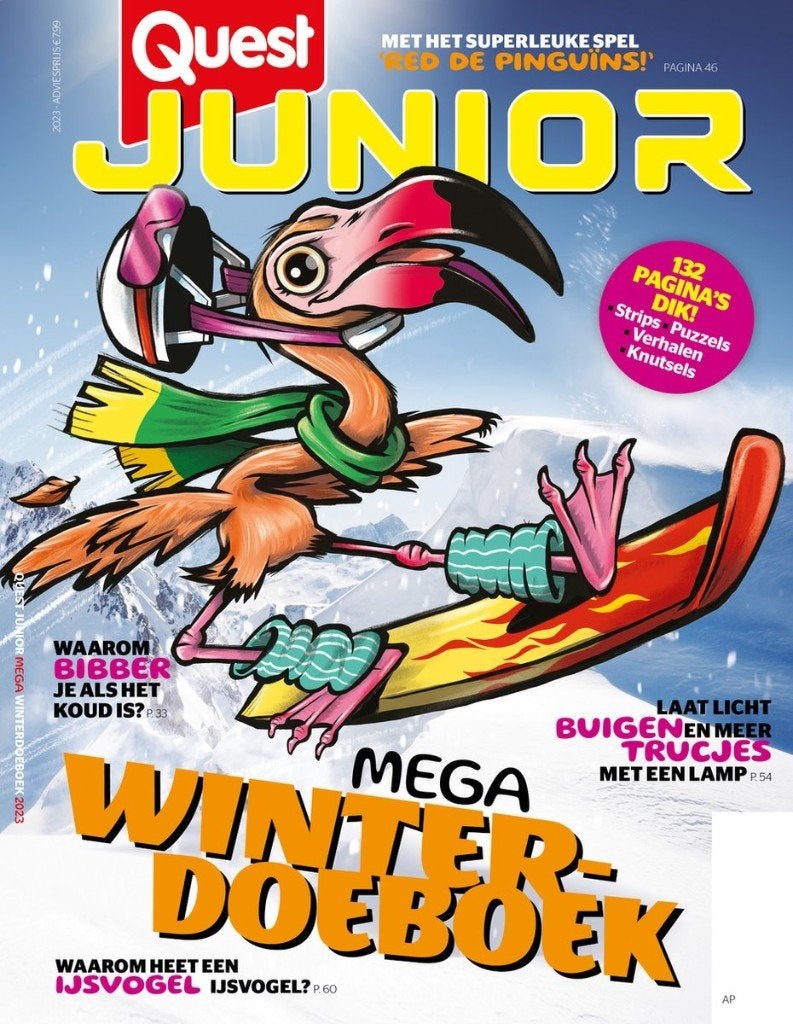Quest Junior Mega Winter Doeboek (2 edities)(s7), Verzenden, Gelezen