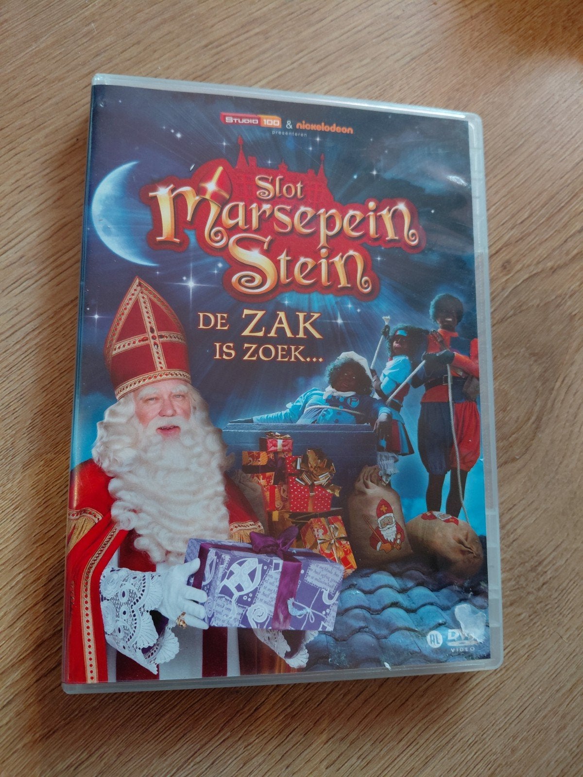 Slot Marsepeinstein dvd De Zak is Zoek + Zing mee cd., Alle leeftijden, Ophalen of Verzenden, Zo goed als nieuw, Avontuur