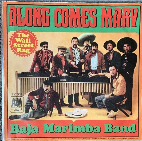 Latin Single (1967) Baja Marimba Band - Along comes Mary., Gebruikt, Fotohoes, Latin, 7 inch