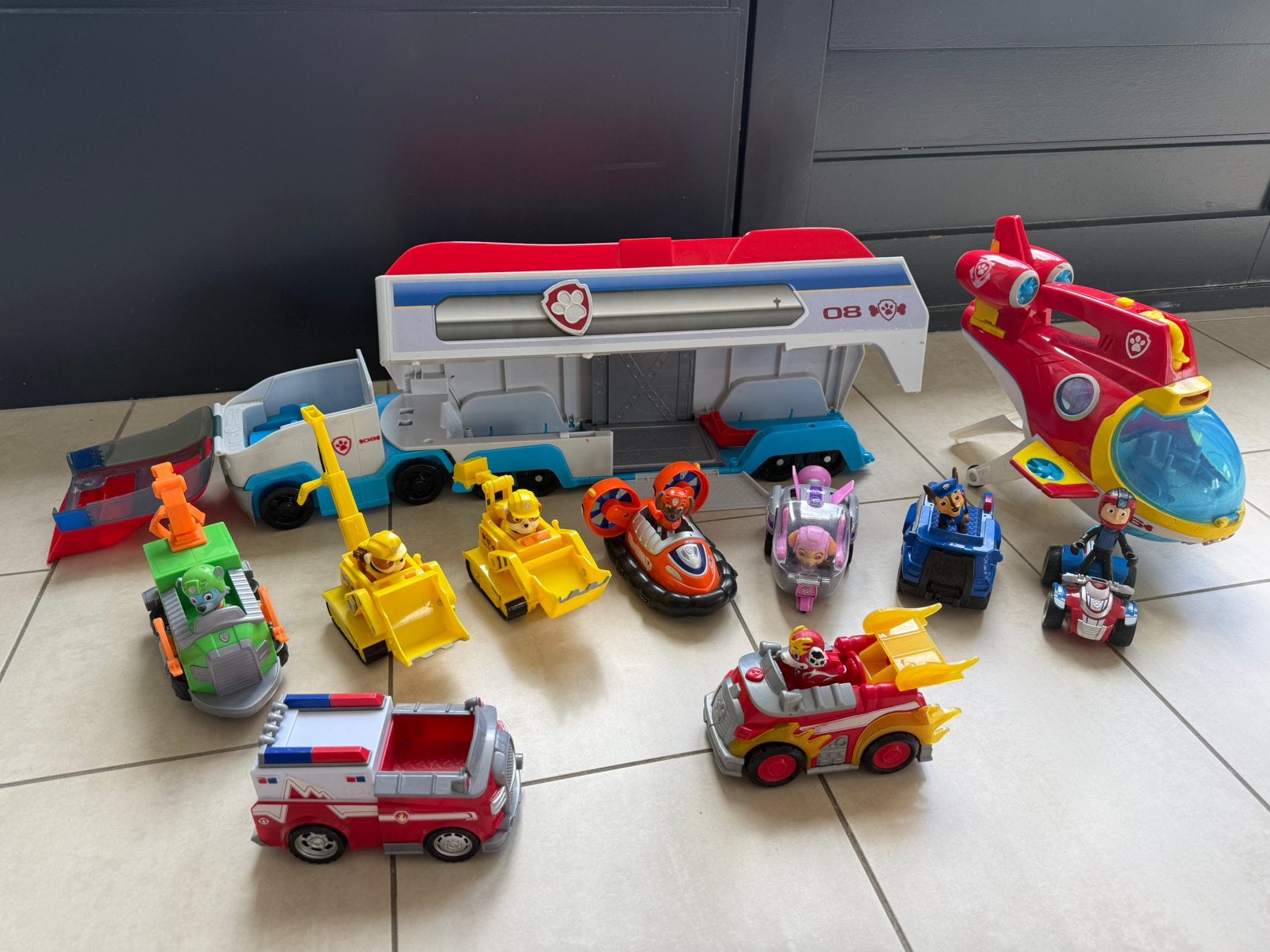 Paw Patrol - uitgebreide set, Ophalen of Verzenden, Zo goed als nieuw