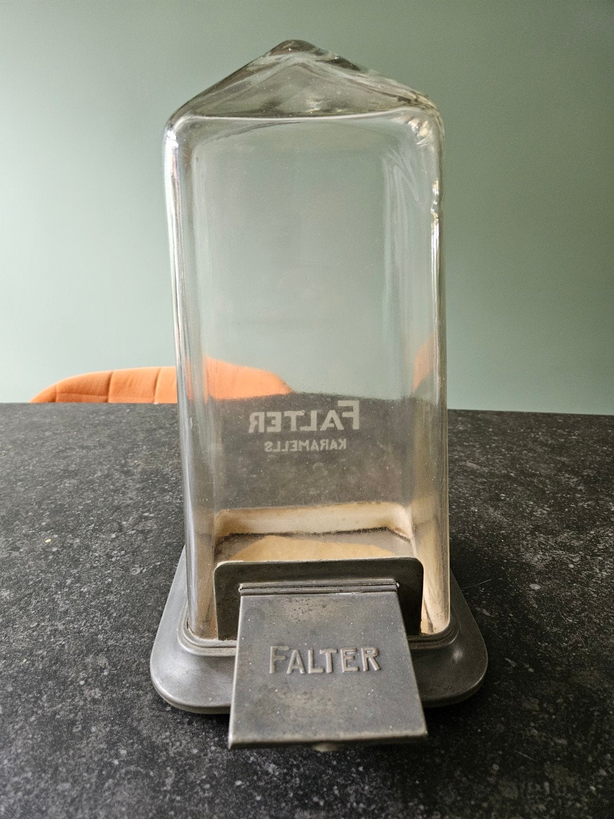 Antieke Falter snoepdispenser - 1900-1930  Kruidenierswinkel, Ophalen of Verzenden