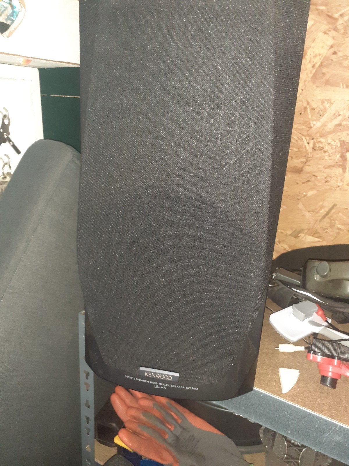 Kenwood LS-H5 3-weg Bass Reflex Speaker Systeem, Audio, Tv en Foto, Luidsprekers, Ophalen, Vloerstaande luidspreker, 60 tot 120 watt
