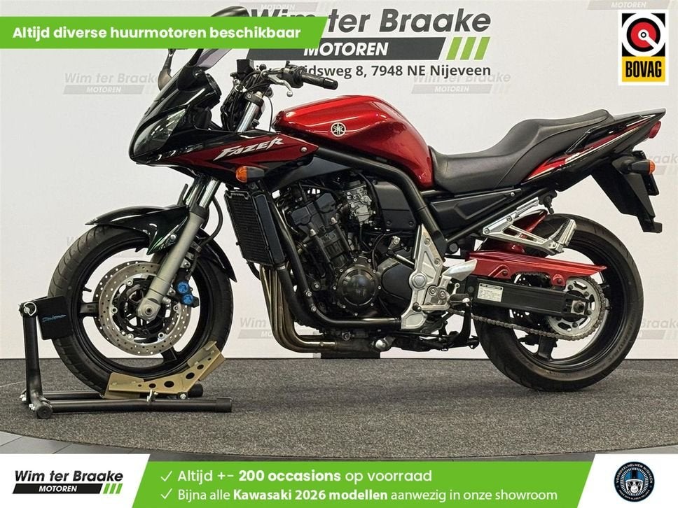 Yamaha FZS 1000 Fazer (bj 2006) 37,125 km, 4 cilinders, Motorrijbewijs A, Bedrijf, Onbekend