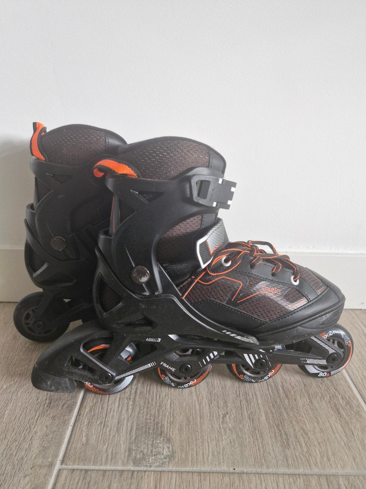 Verstelbare Skeelers Oxelo met Bescherming Maat 35-38, Kinderen, Inline skates 4 wielen, Ophalen, Overige merken