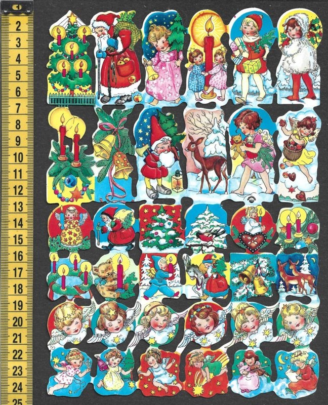 3066 EAS Vrolijke Kerst oude poëzieplaatjes, Ophalen of Verzenden