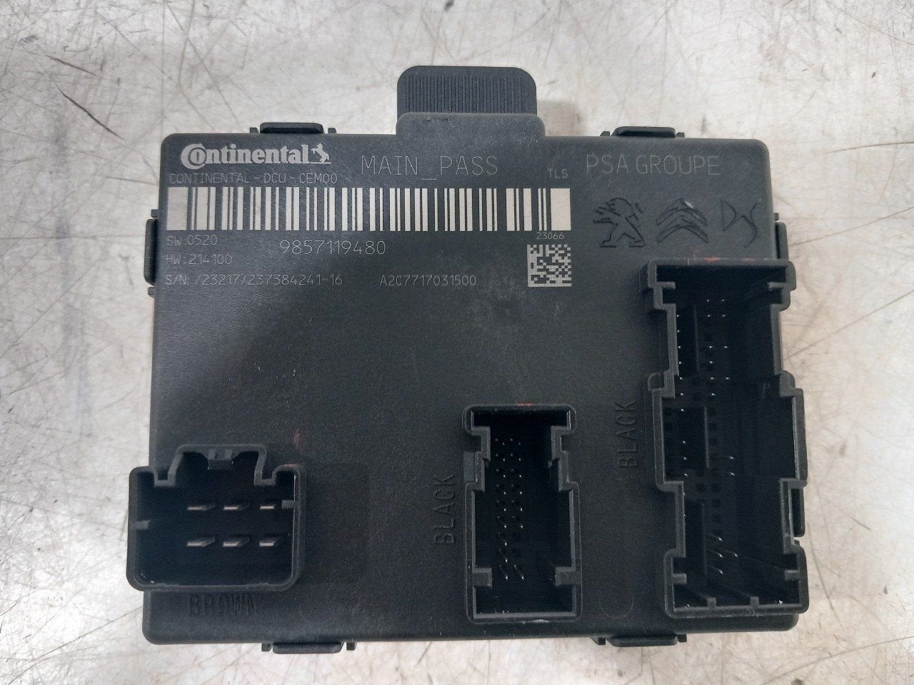 Computer centrale vergrendeling Opel Astra, Onderdelen@venauto.nl, Van der Ven Autorecycling B.V., Gebruikt, Ettenseweg 76, 4706 PB Roosendaal, The Netherlands