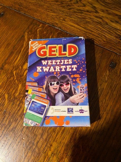 B26–spel Geld weetjes kwartet 6+, Ophalen of Verzenden