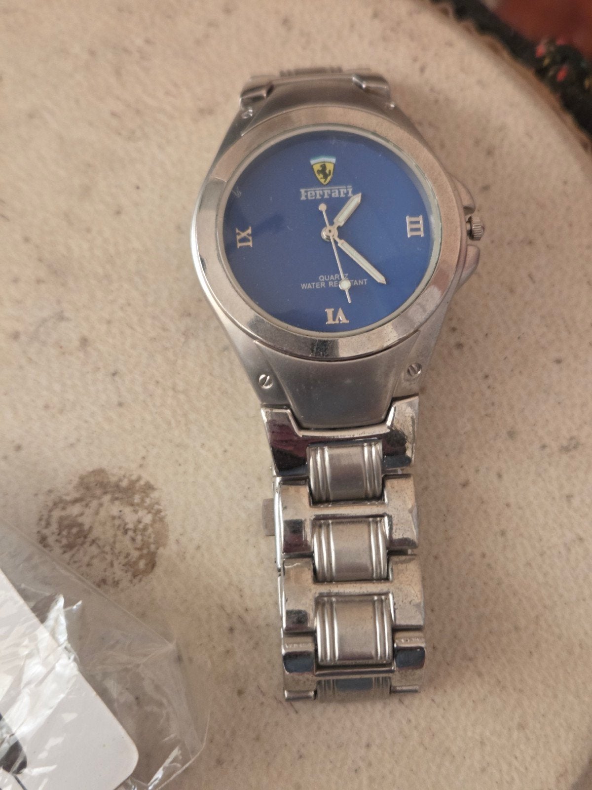 Vintage Ferrari Horloge, Overige merken, Staal, Staal, Polshorloge