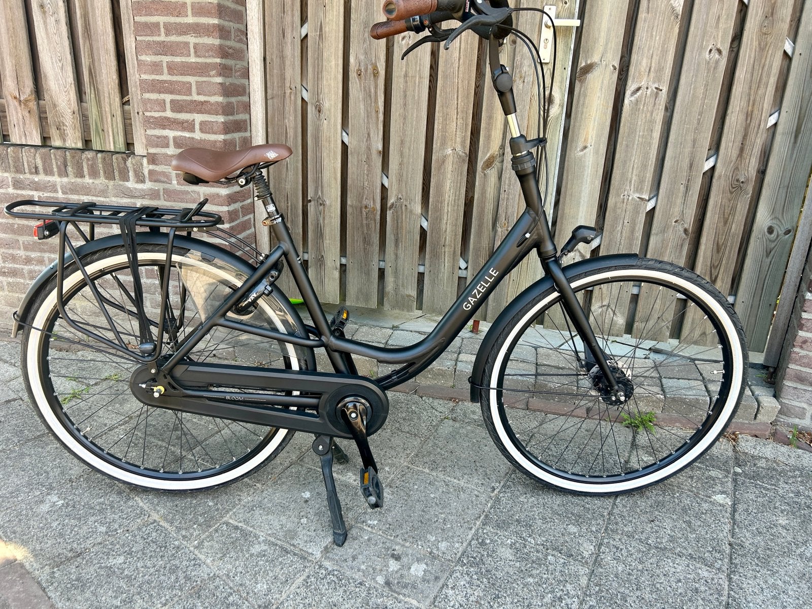 Gazellle Bloom moederfiets / damesfiets 53 cm., Ophalen, Dubbele standaard, 0 zitjes, Gazelle