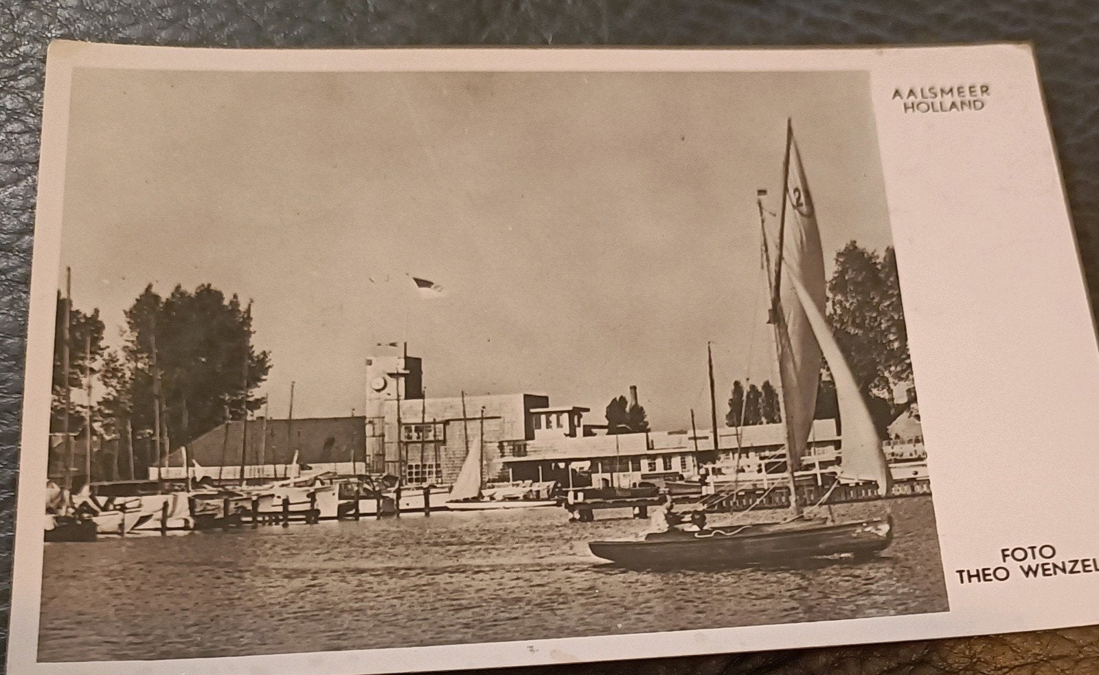 Aalsmeer. Jachthaven De Nieuwe Meer, Verzenden, 1940 tot 1960, Gelopen, Noord-Holland