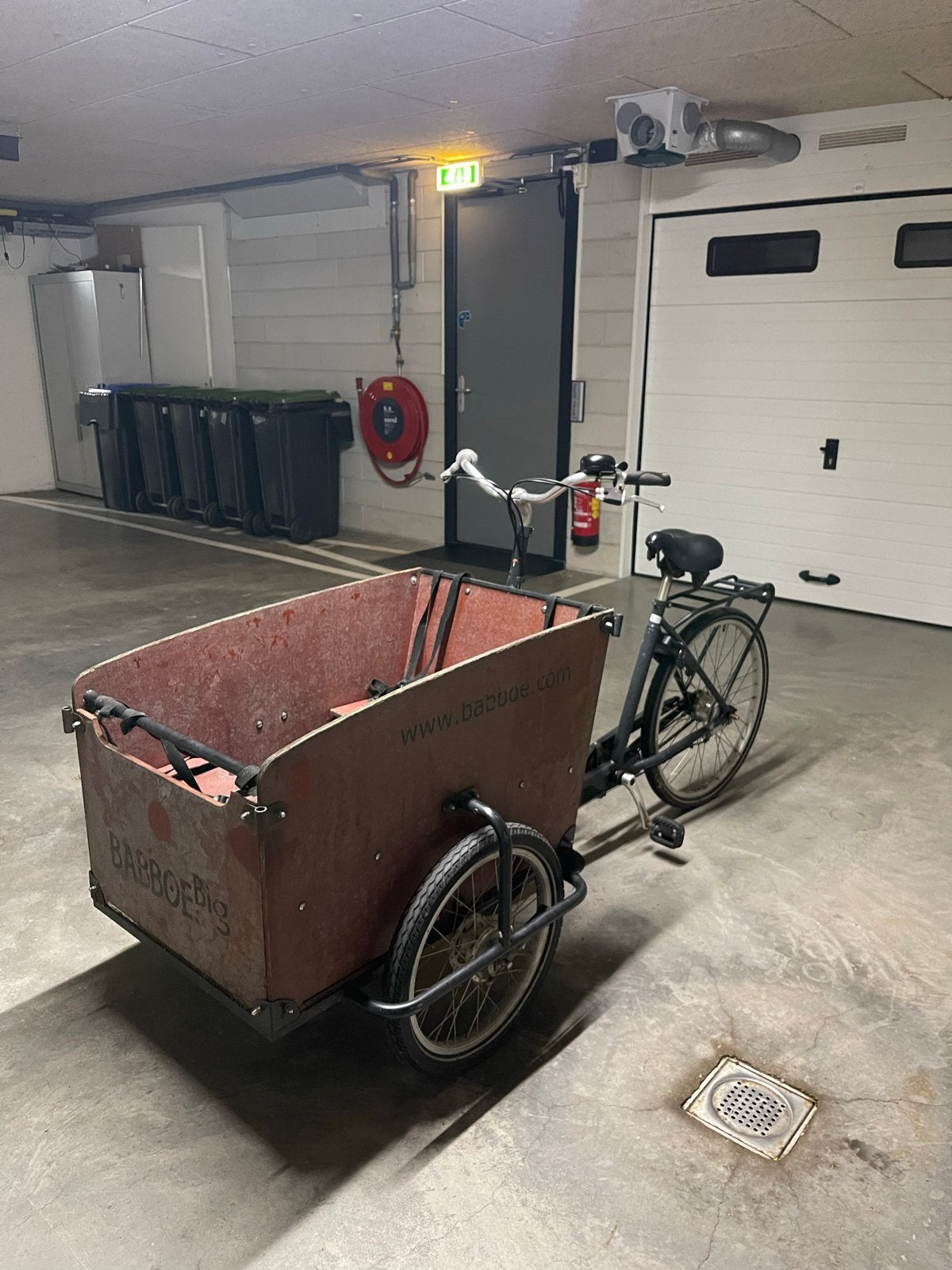 Babboe Big Bakfiets - Ideaal voor Kinderen en Goederen, Overige merken, Terugtraprem, Gebruikt, Elektrisch