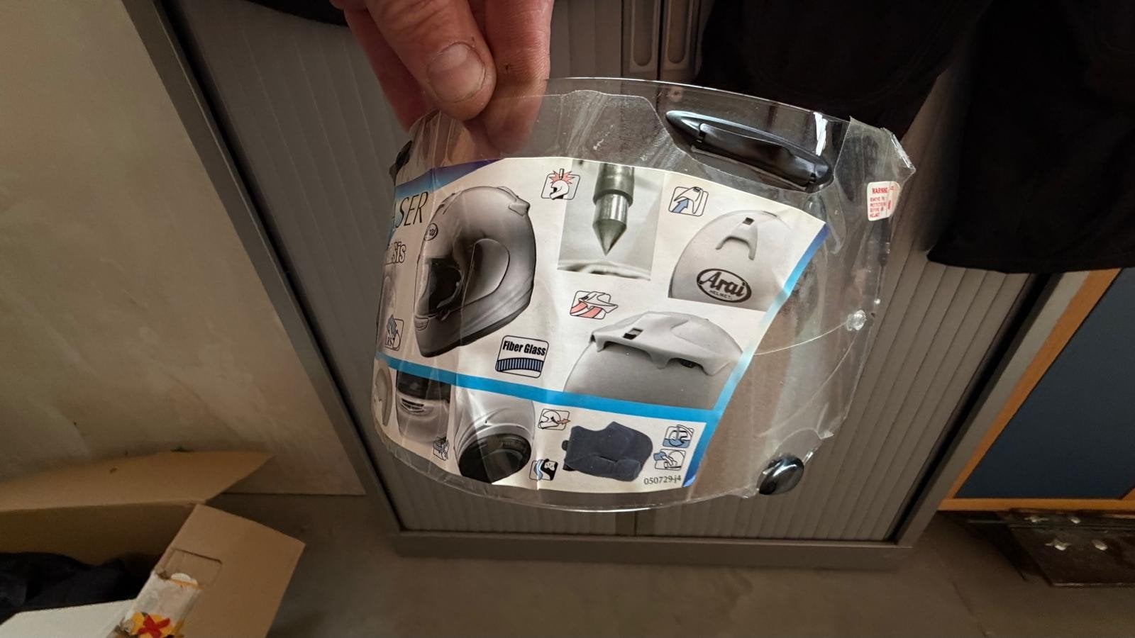 Arai Chaser SuperAdSis Vizier, Motoren, Ophalen of Verzenden, Nieuw met kaartje, Integraalhelm, Arai