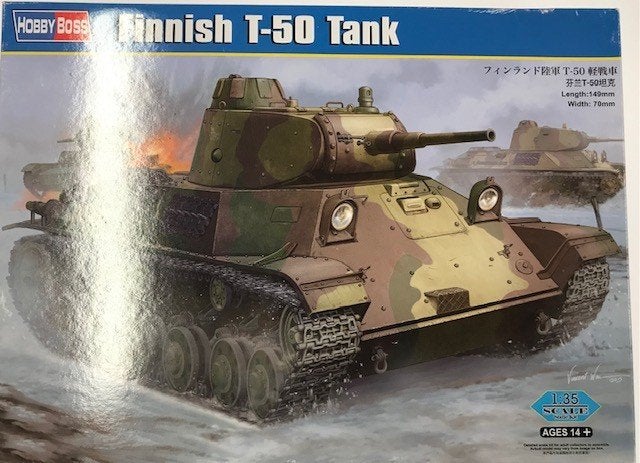Coelianmodels, Hobby Boss 83828, Finnish T-50, 1/35, € 34,99, Overige merken, Tank, 1:32 tot 1:50, Nieuw