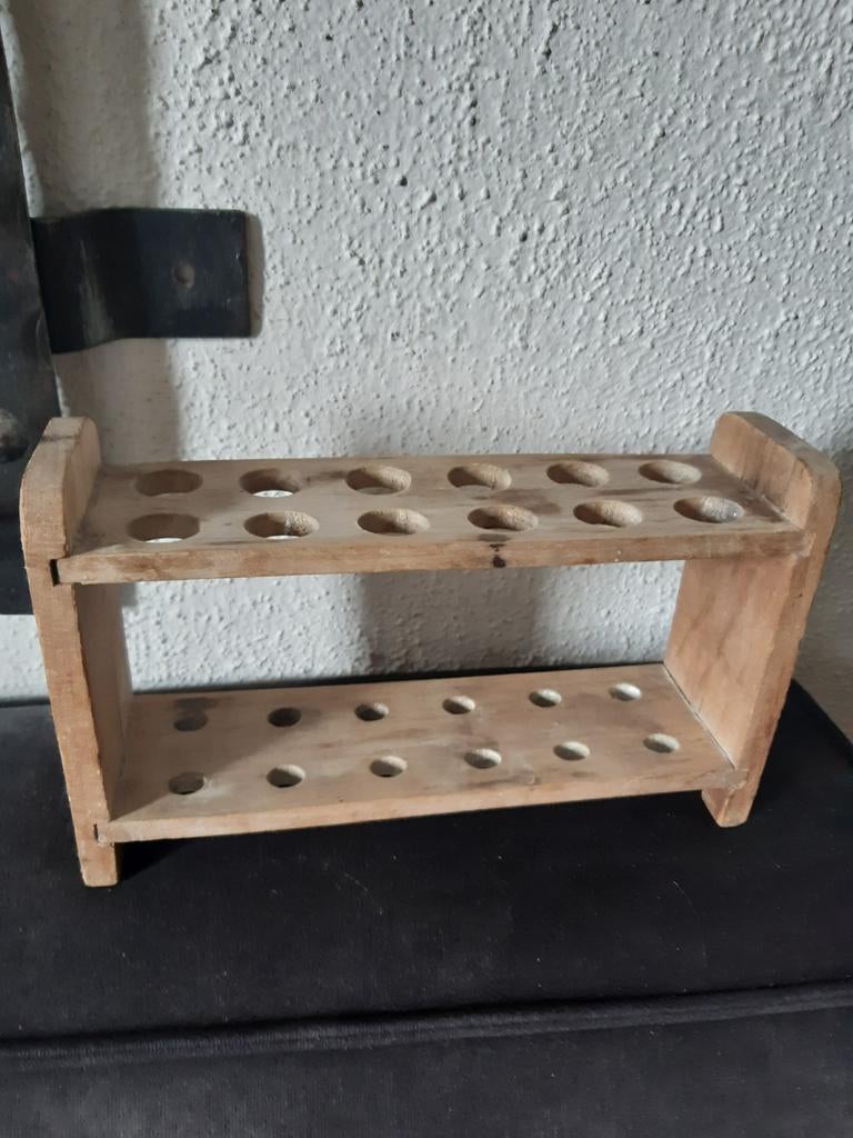 Kl laboratorium rekje ,"vergrijsd" sleets ,stoer brocante, Antiek en Kunst, Ophalen of Verzenden