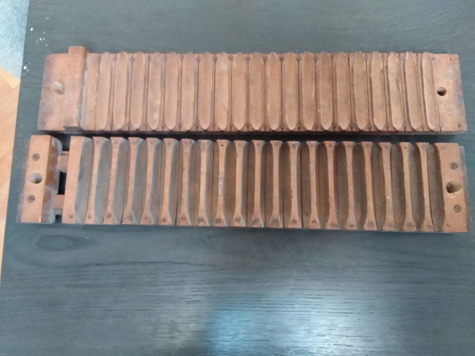 Antieke houten sigarenmal - Vintage tabakspers, Ophalen