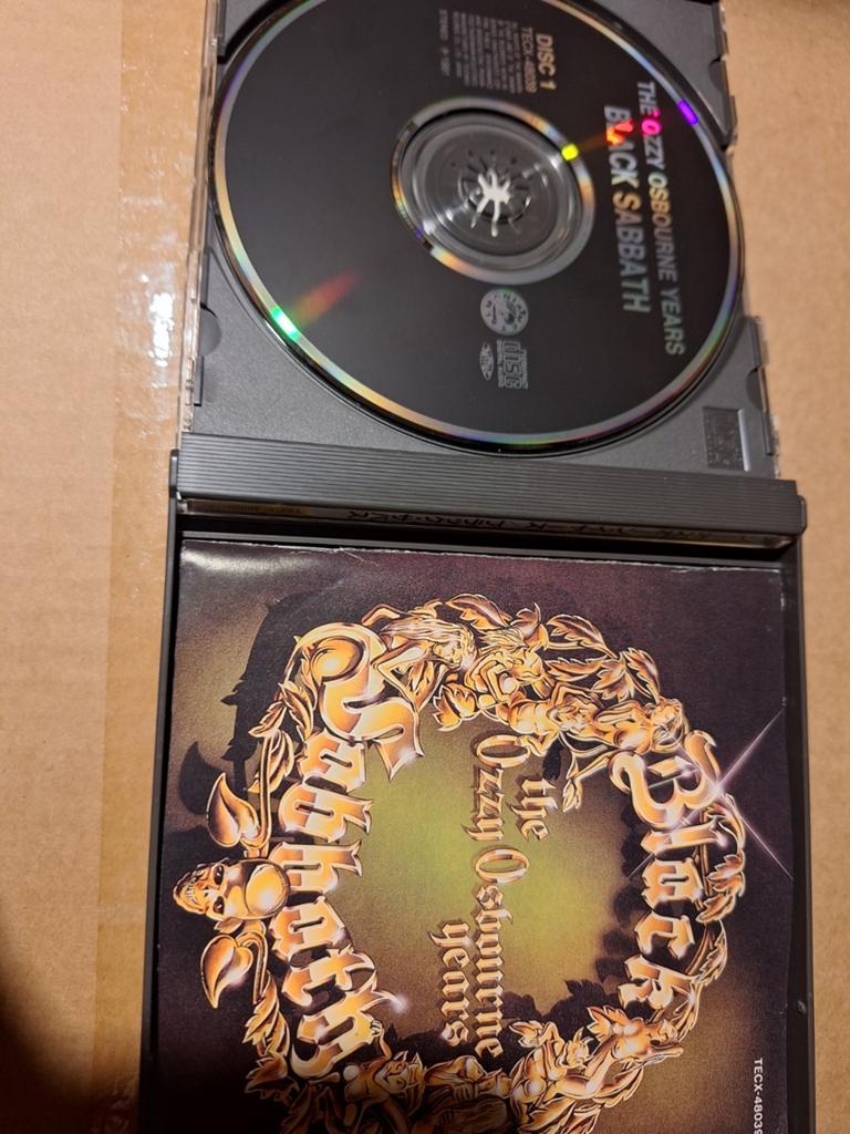 Black Sabbath - The Ozzy Osbourne Years 3 cd box Japan, Verzenden, Gebruikt, Boxset
