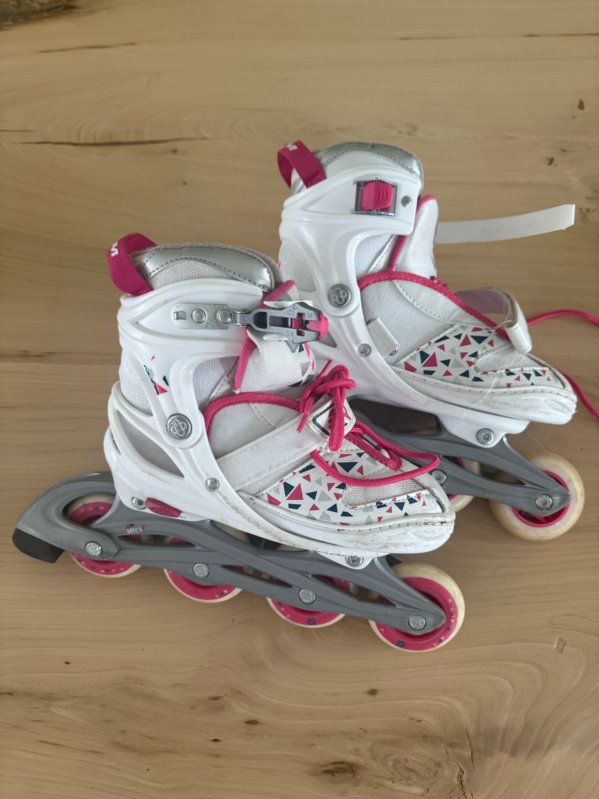 Verstelbare kinder inline skates Nijdam - Maat 33-36, Sport en Fitness, Skeelers, Kinderen, Ophalen of Verzenden, Inline skates 4 wielen
