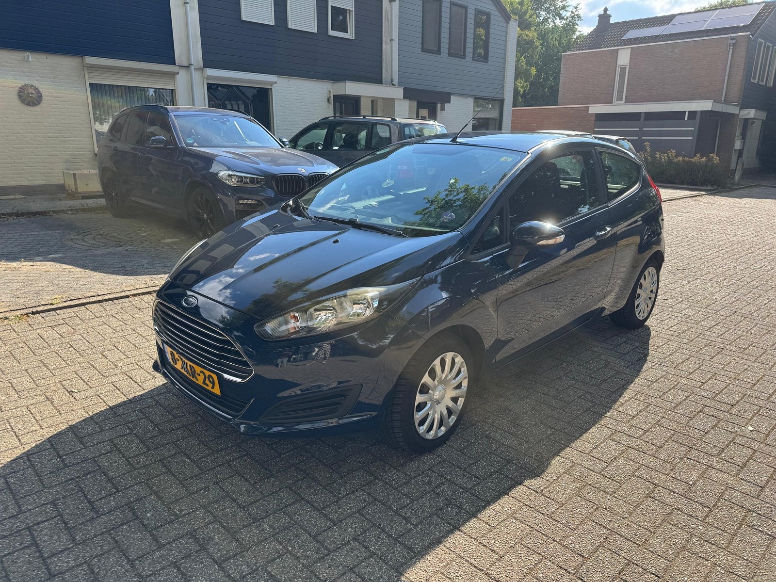Ford Fiësta 1.0 48KW/65PK 3D 2014 Blauw, 31 €/maand, Blauw, 23 km/l, Origineel Nederlands