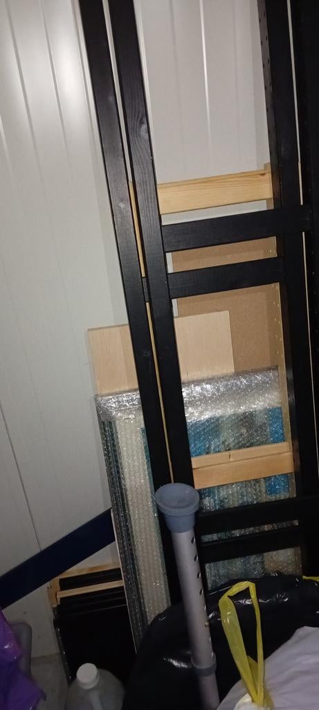 IKEA IVAR zijpanelen - Zwart gebeitst, Ophalen, Gebruikt