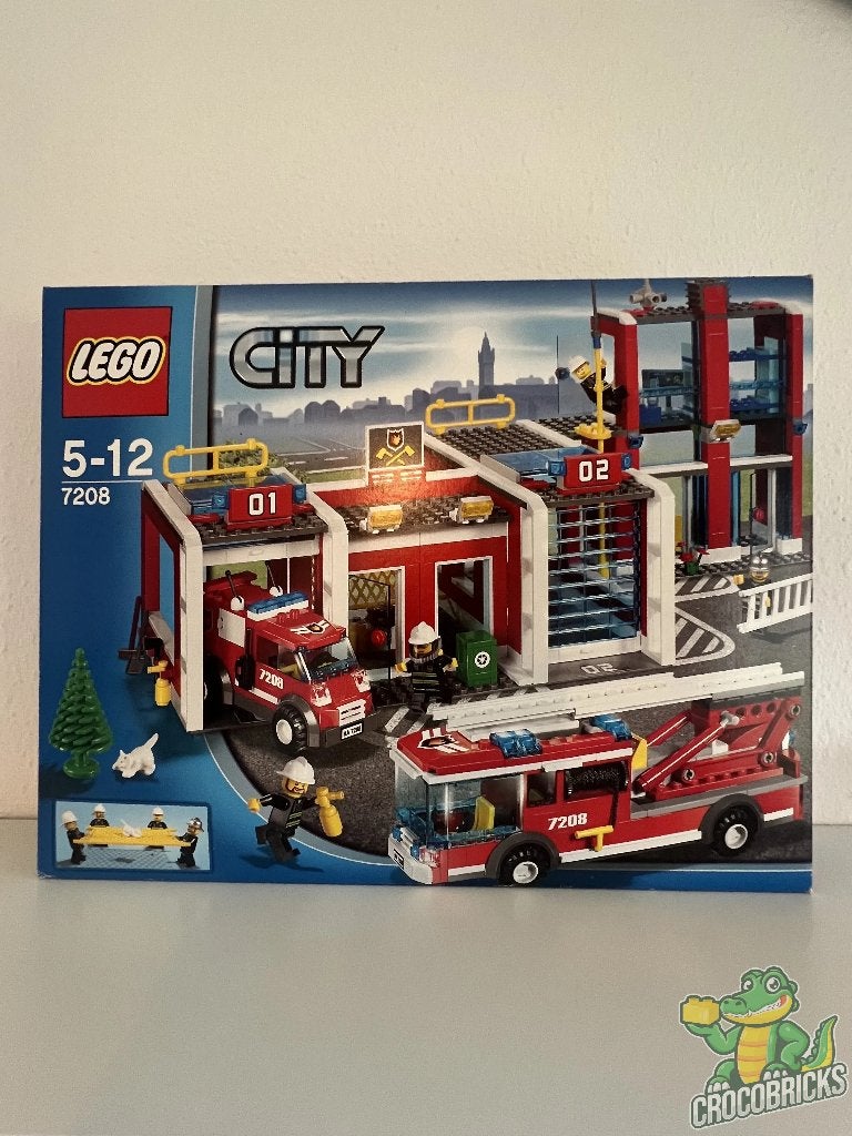 LEGO City 7208 Fire Station, City, Compleet, Verzenden, Lego