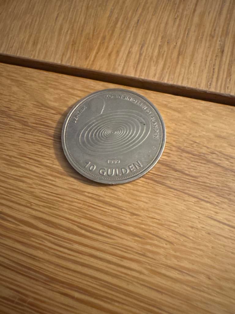 Zilveren 10 Gulden Munt Koningin Beatrix 1999, Postzegels en Munten, Munten | Nederland, Koningin Beatrix, Zilver, Ophalen of Verzenden
