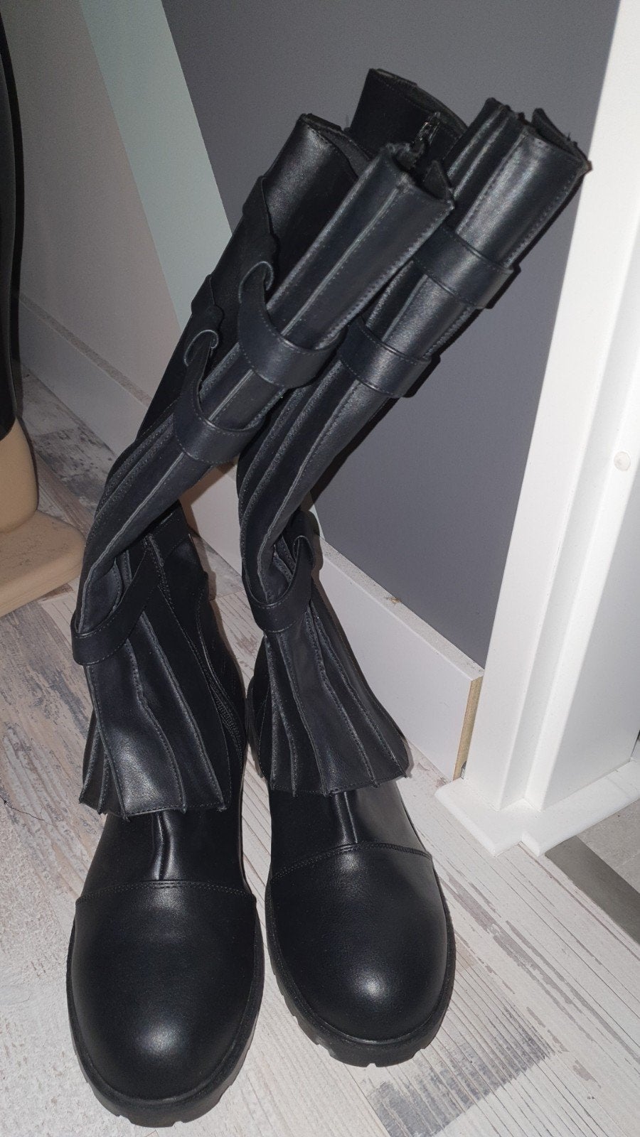 Cosplay laarzen Star wars Sith, Ophalen of Verzenden, Zo goed als nieuw