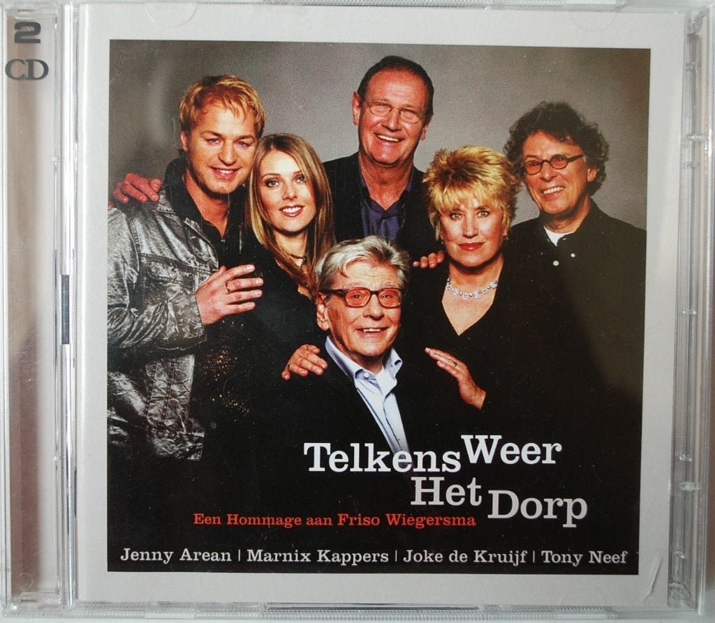 Telkens weer het dorp hommage Friso Wiegersma Jenny Arean ea, Cd's en Dvd's, Soundtrack, Ophalen of Verzenden, Gebruikt, Album