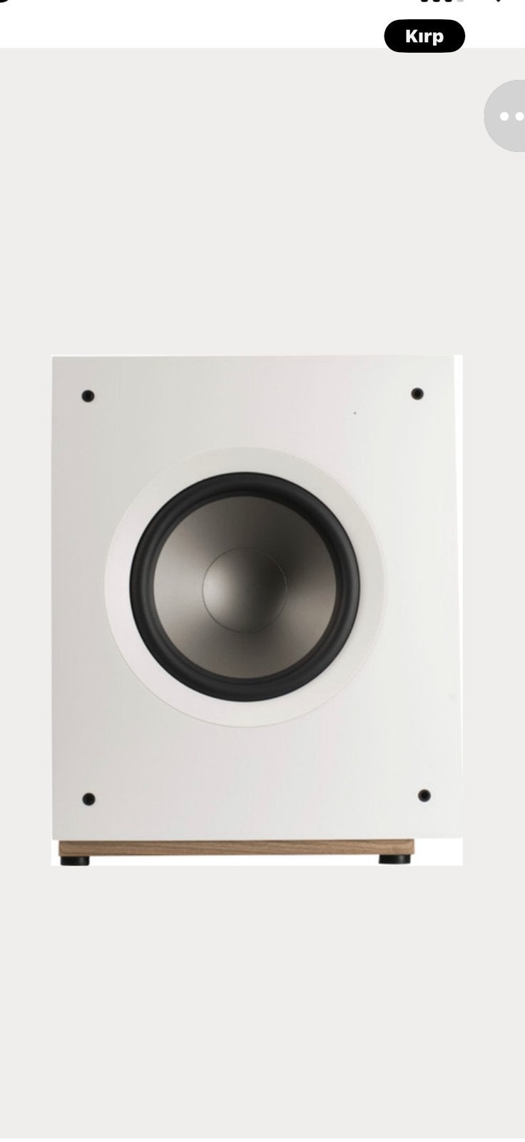 jamo s 810 actief subwoofer met kabels bijna nieuw, Ophalen of Verzenden, Zo goed als nieuw, Subwoofer, Jamo