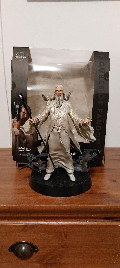 Figures of fandom Saruman, Ophalen of Verzenden, Zo goed als nieuw, Beeldje of Buste