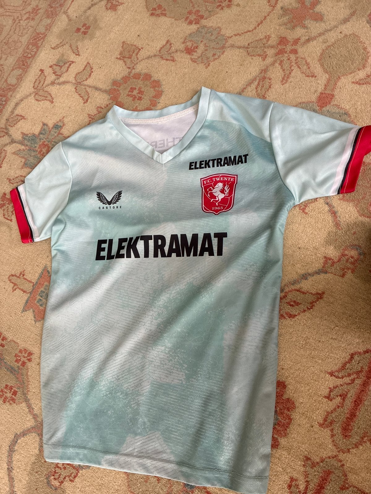 FC Twente Thuisshirt 2023/2024 - Lichtblauw, Kleding | Heren, Ophalen of Verzenden, Zo goed als nieuw, Maat 46 (S) of kleiner