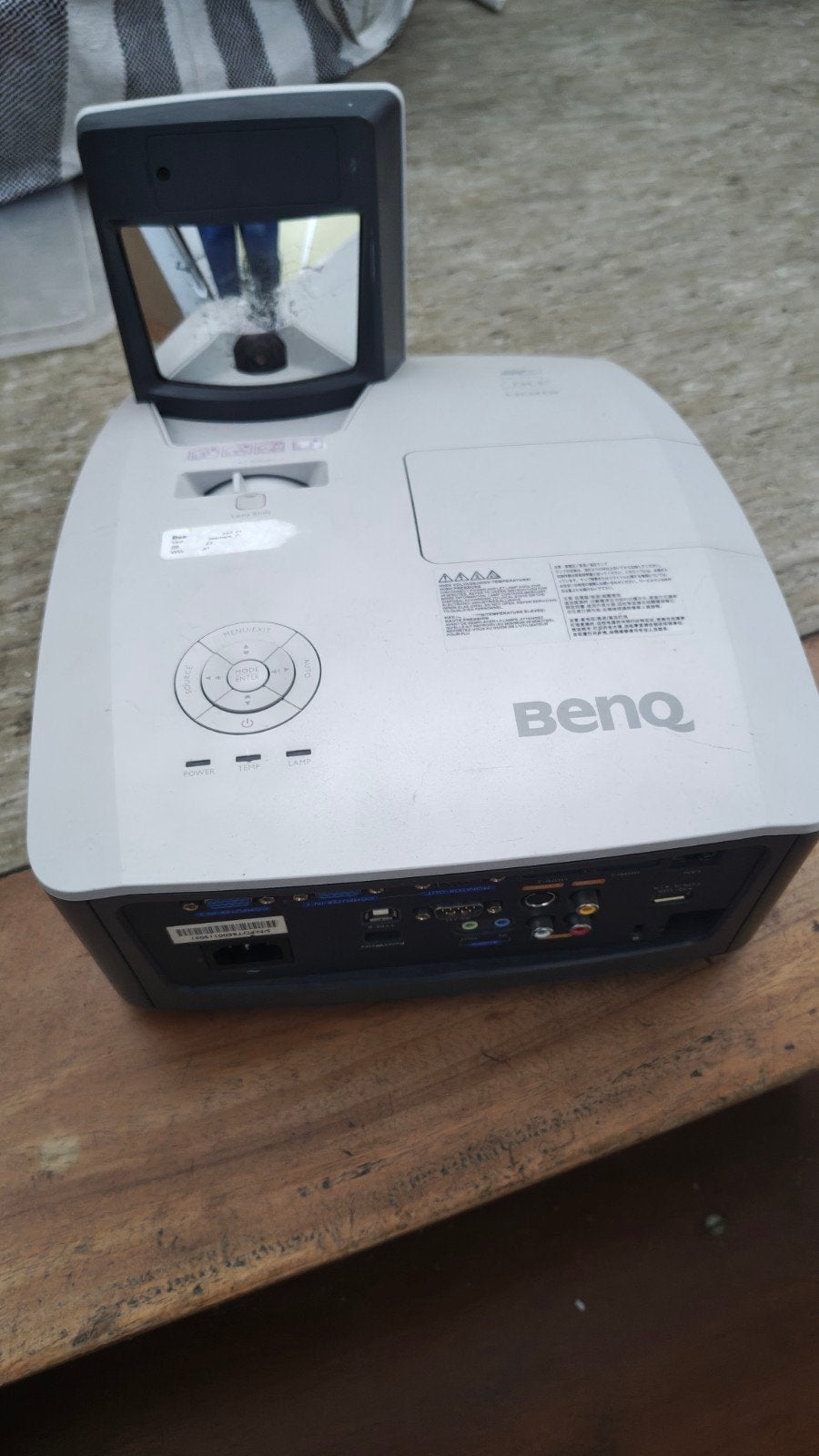 BenQ MW853UST+ Projector - Spiegel beschadigd, Ophalen, Niet werkend, DLP, BenQ